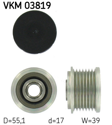 SKF Generatorfreilauf
